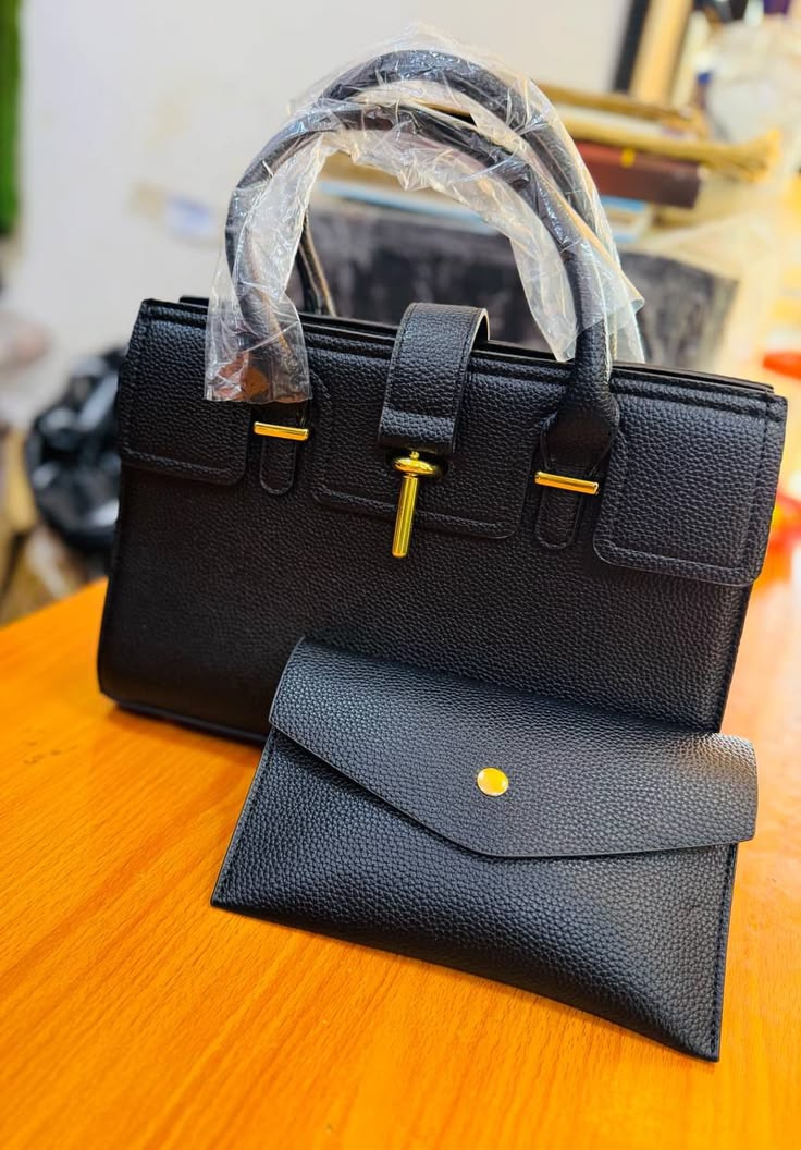 Luxe Executive Handbag Set (2-in-1)